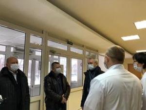 Визит Губернатора Пензенской области И.А. Белозерцева  в областной госпиталь для ветеранов войн